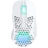 XTRFY Gaming Mouse M4 Wireless RGB White - Gamer egér