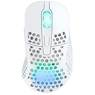 XTRFY Gaming Mouse M4 Wireless RGB White - Gaming Mouse