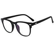 VeyRey Kék fényt blokkoló szemüveg szögletes Yngve fekete - Monitor szemüveg