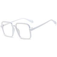 VeyRey Dagny Kékfény blokkoló szemüveg, szögletes - fehér - Monitor szemüveg