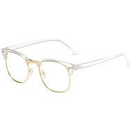 VeyRey Kékfény blokkoló szemüveg, ovális Sigrid víztiszta - Monitor szemüveg