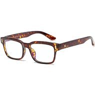VeyRey Fredrikah Kékfény blokkoló szemüveg, négyszögletes, barna - Monitor szemüveg