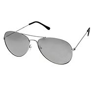 OEM Conor pilot sunglasses silver frames mirrored silver lenses - Sunglasses