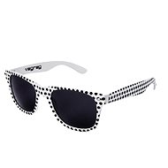 VeyRey Nerd polka dots white - Sunglasses