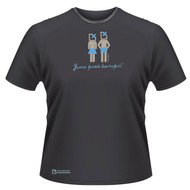 NFK Panáčci pánské černé - T-Shirt