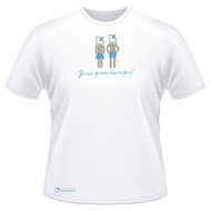 NFK Panáčci pánské bílé - T-Shirt
