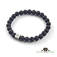 Lava bracelet "Click and Feed" black - Bracelet