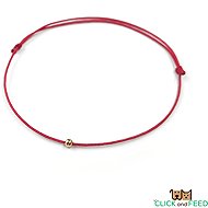 Bracelet GRANULKA "Click and Feed" red - Charity