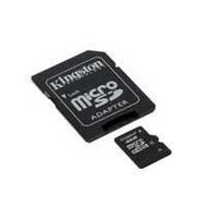 KINGSTON 4GB microSDHC Class 4 + adaptér SD  - Memory Card