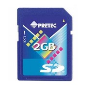 Pretec memory card Secury Diigital 2GB - Memory Card