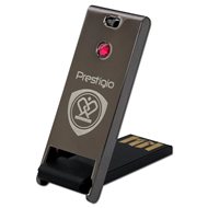 Prestigio Crystal 16GB Gun Metal Red - Flash Drive