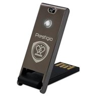 Prestigio Crystal 16GB Gun Metal White - Flash Drive