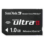 SANDISK USB Memory Stick Pro Duo Ultra II 1GB - Memory Card