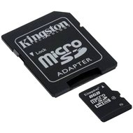 Kingston MicroSDHC 8GB Class 4 + SD adaptér - Memory Card
