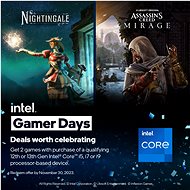 Intel Gamer Days Core Bundle - Nightingale, Assassins Creed Mirage - nutno uplatnit do 30.11.2023 - Promo Electronic Key
