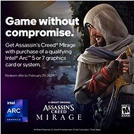 Intel ARC Bundle - Assassins Creed Mirage - nutno uplatnit do 31.3.2024 - Promo Electronic Key