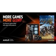 for selected AMD Ryzen CPUs to get the game - Monster Hunter Wilds, must be redeemed by 24.5.2025 - Promo Electronic Key
