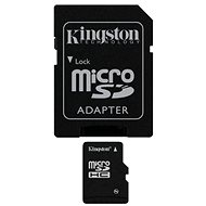 Kingston Micro SDHC 16GB Class 10 + SD Adapter - Memory Card