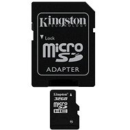 Kingston MicroSDHC 32GB Class 10 + SD Adapter - Memory Card