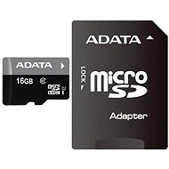 ADATA Premier MicroSDHC 16GB UHS-I + SDHC adaptér - Memory Card