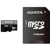 ADATA Premier MicroSDHC 16GB UHS-I + SDHC adaptér - Memory Card