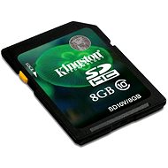 Kingston 8GB SDHC Class 10 - Memory Card