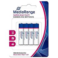 MediaRange Super heavy duty AAA 4pcs - Disposable Battery
