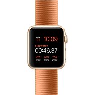 DEMO Apple Watch Sport 38mm Gold aluminum with red strap made of woven nylon - Smart Watch
