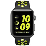 Apple Watch Nike + 38mm Space Gray Aluminum with Black / Volt Sports Strap Nike DEMO - Smart Watch