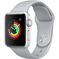 Apple Watch Series 3 38mm GPS Silver Aluminum with Fog Gray Sports Strap DEMO - Smart Watch