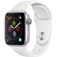 DEMO Apple Watch Series 4 40mm Silver aluminum with white sports strap - Smart Watch