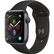 DEMO Apple Watch Series 4 44mm tér fekete alumínium fekete sportpánttal - Okosóra