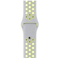 Apple Watch Nike + 38mm Flat Silver / Volt Sport Band DEMO - Watch Strap