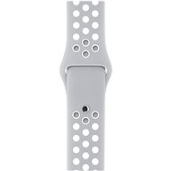 Apple Watch Nike + 38mm Flat Silver / White Sport Band DEMO - Watch Strap