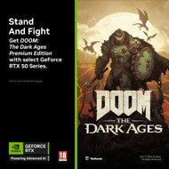 DOOM: The Dark Ages GeForce RTX 50 Series Bundle - must be redeemed by 20.6.2025 - Promo Electronic Key