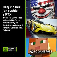 PC Game Pass pro prvopředplatitele / GeForce NOW Priority GeForce RTX Bundle - nutno uplatnit do 22. - Promo Electronic Key