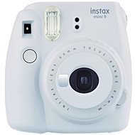 Fujifilm Instax Mini 9, Ash White - Instant Camera
