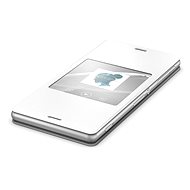 Sony flipový kryt SCR24 Smart White - Pouzdro na mobil