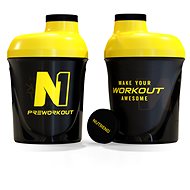 Nutrend shaker 2019 black N1 300 ml and 2x N1, 10x17 g - Shaker
