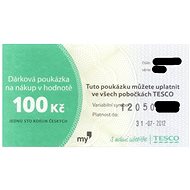 Gift certificate TESCO worth CZK 100 - Gift Card