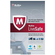 McAfee LiveSafe for 12 Months - All Language Versions (Electronic License) - Electronic License