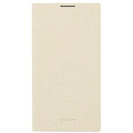 ZOPO Leather Cover with Flip for ZP720 Beige (Bulk) - Case