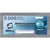 Dárkový poukaz Alza.cz na nákup zboží v hodnotě 5000 Kč - Tištěný voucher