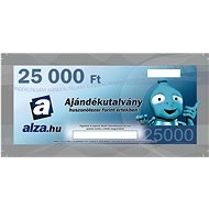 Dárkový poukaz Alza.hu na nákup zboží v hodnotě 25000 HUF - Printed Voucher