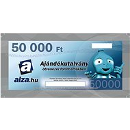 Dárkový poukaz Alza.hu na nákup zboží v hodnotě 50000 HUF - Tištěný voucher
