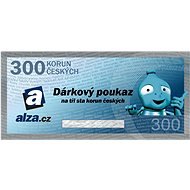 Elektronický dárkový poukaz Alza.cz na nákup zboží v hodnotě 300 Kč - Voucher