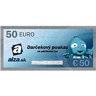 Elektronický dárkový poukaz Alza.sk na nákup zboží v hodnotě 50 € - Voucher