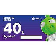 Electronic gift voucher Alza.sk for the purchase of goods worth 40 € - Voucher