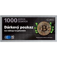1,000 CZK Cryptocurrency Purchase Electronic Gift Card - Voucher