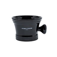 Men Rock Black porcelain shaving bowl - Small Bowl